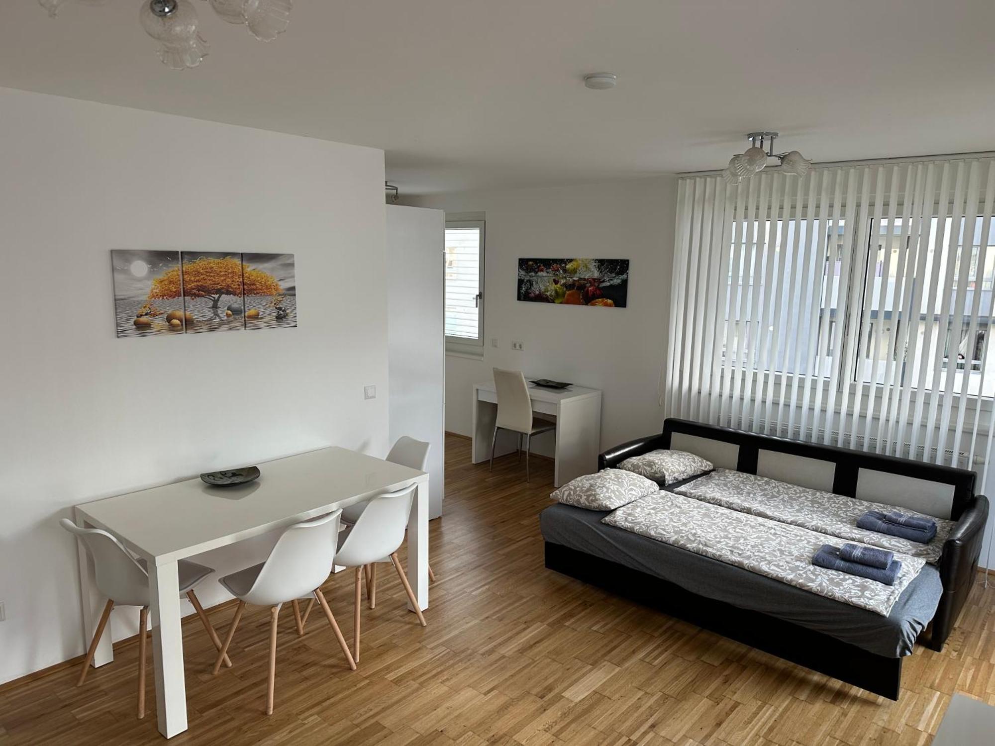 Hauptbahnhof Ferienwohnung Am Park เวียนนา ภายนอก รูปภาพ